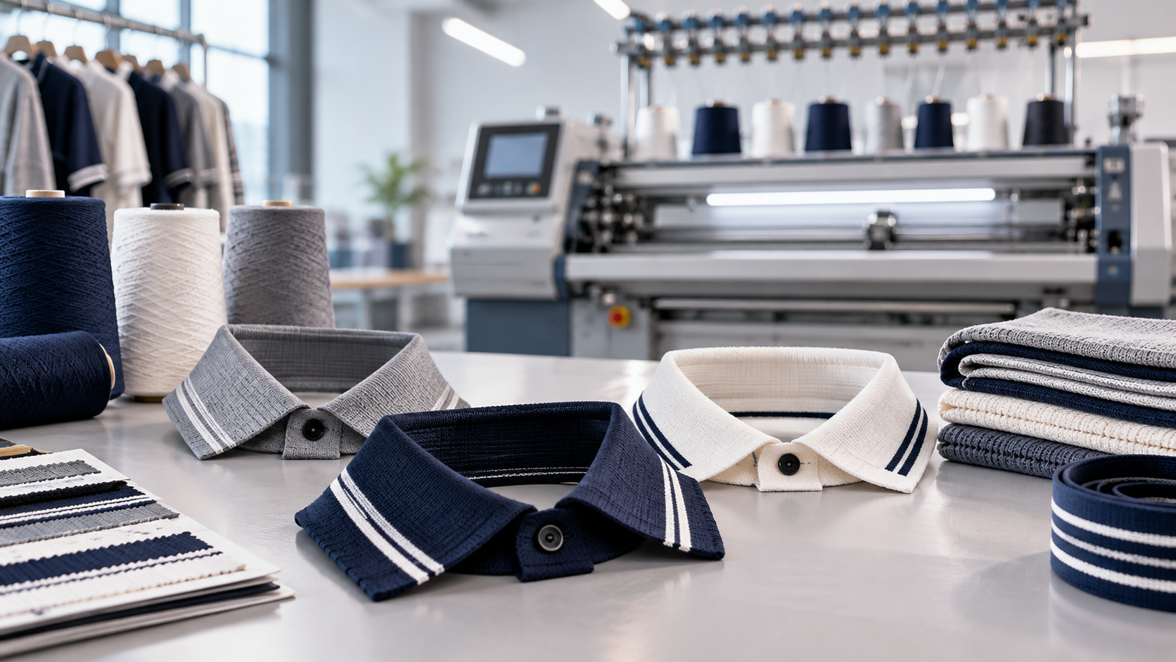 Flat Knitting Collar